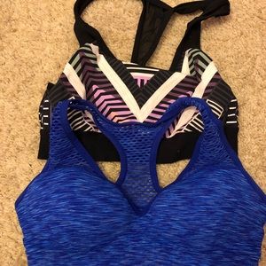 sports bra bundle from pink